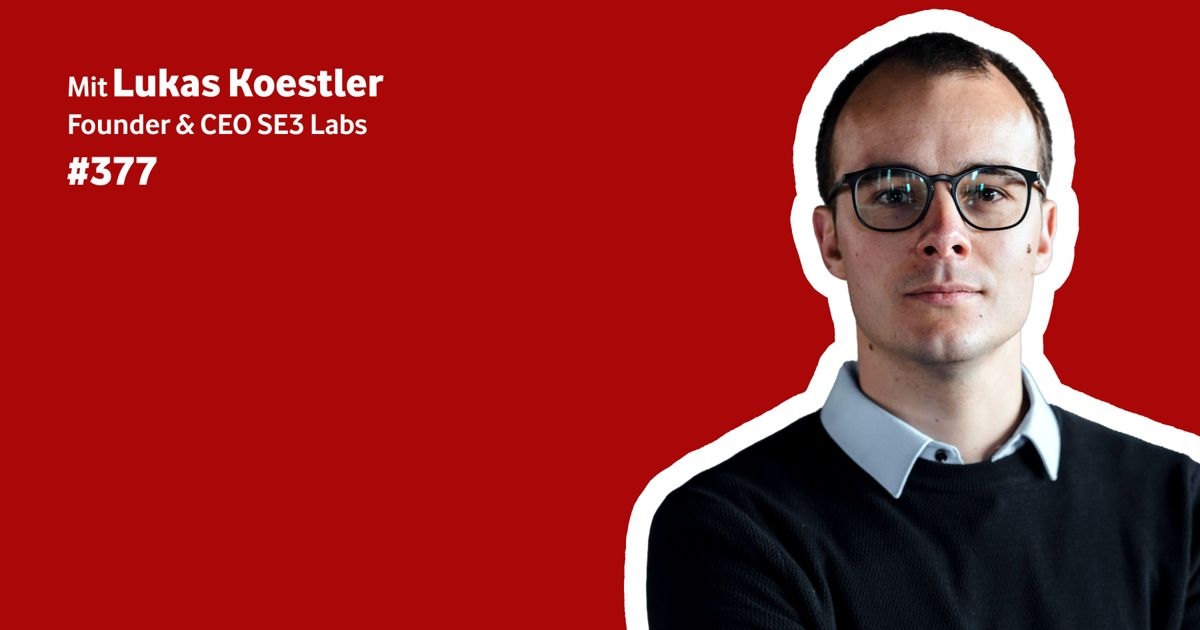 Lukas Koestler ist Gast bei Digitale Vorreiter:innen Lukas Koestler ist Gast bei Digitale Vorreiter:innen