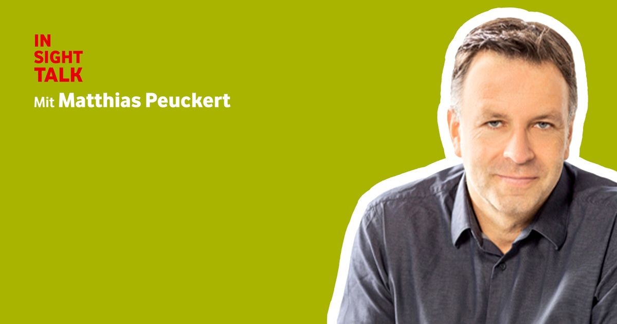 Matthias Peuckert zu Gast beim InsightTalk Matthias Peuckert