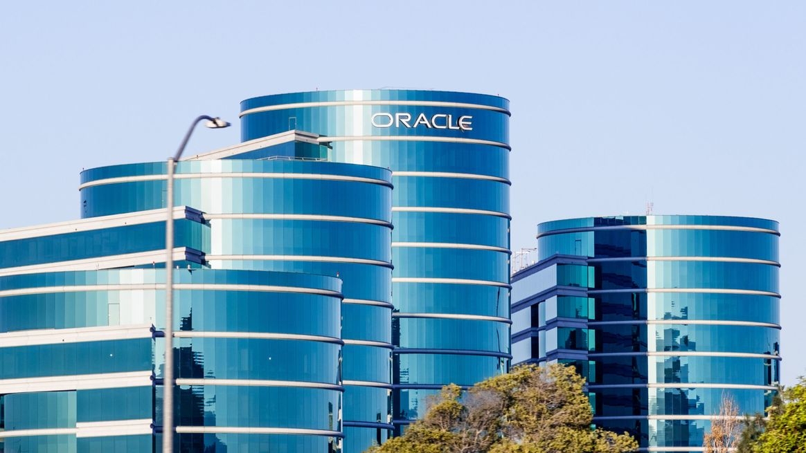 Ansicht der Oracle-Konzernzentrale in Austin, Texas