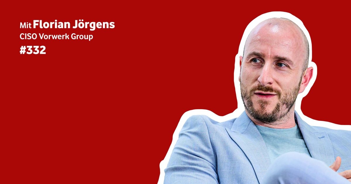 Cyber-Sicherheit: Wie man in Zeiten von KI und IoT die "Human Firewall" baut – mit Florian Jörgens