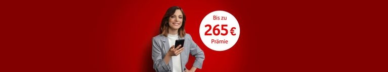 Dame mit Handy