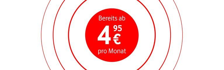 Angebot: Bereits ab 4,95