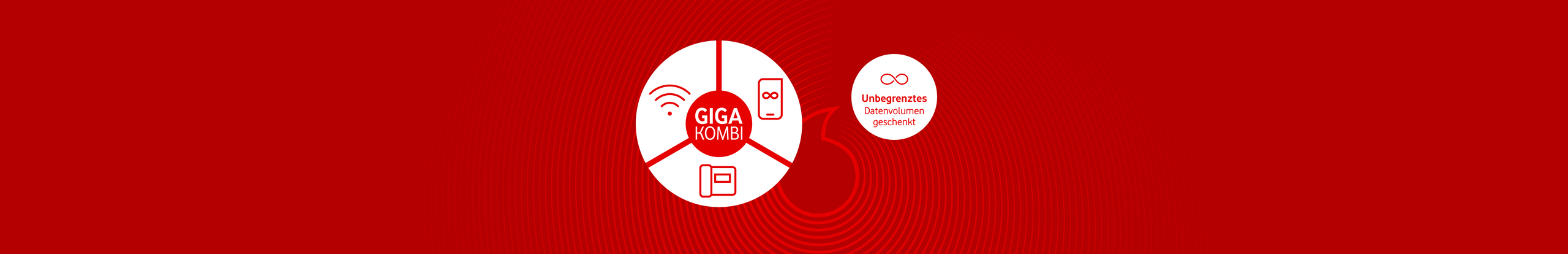 Abbildung des Vodafone GigaKombi Logos