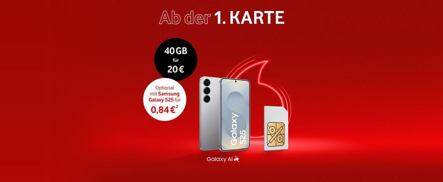 Mit dem Tarif Red Business Prime Go bekommen Sie dauerhaft 40 GB Datenvolumen für nur 20 € im Monat. 