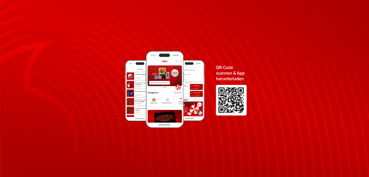 QR-Code scannen und App herunterladen